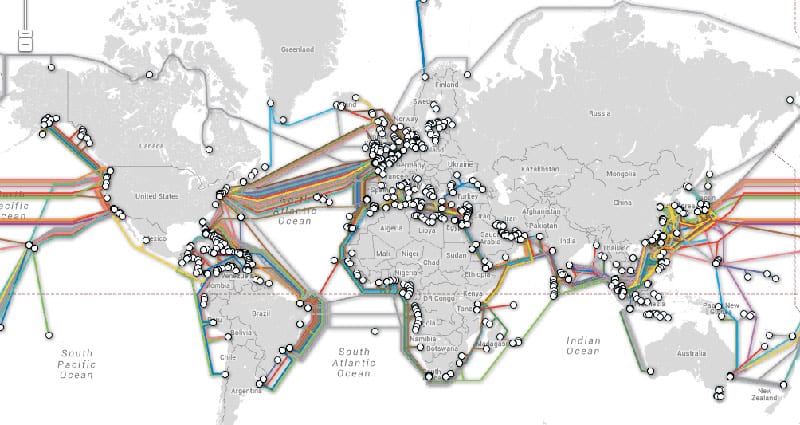 The Undersea Cables that Power the Internet at Global Call Forwarding
