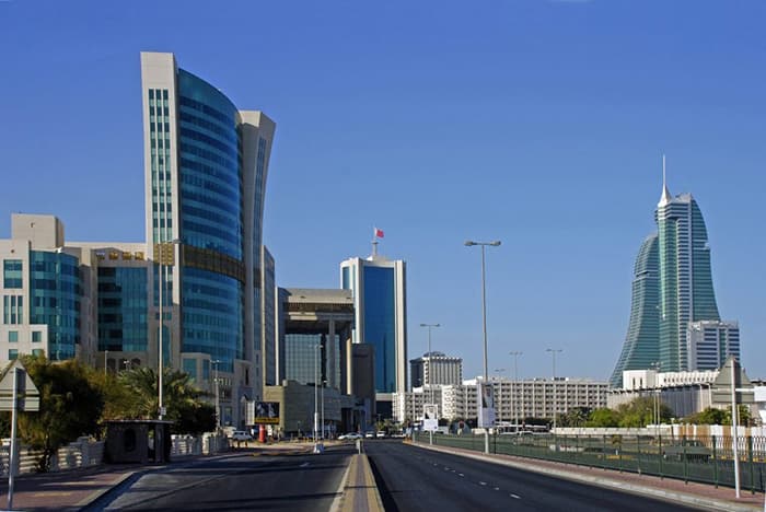 Bahrain city centre financial centre bahrain middle east