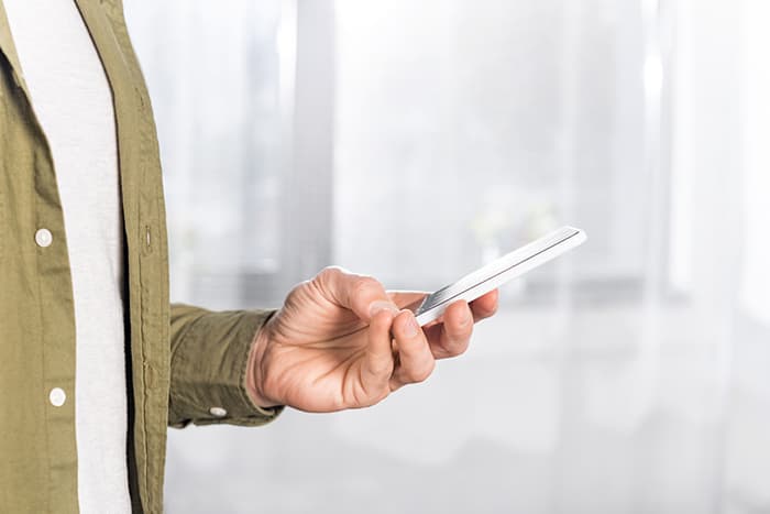 man cellphone