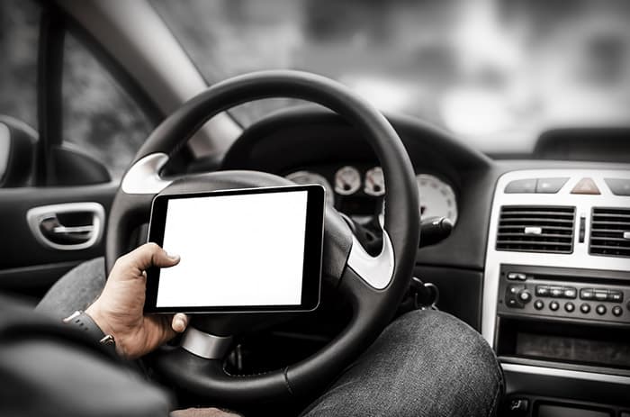 car tablet