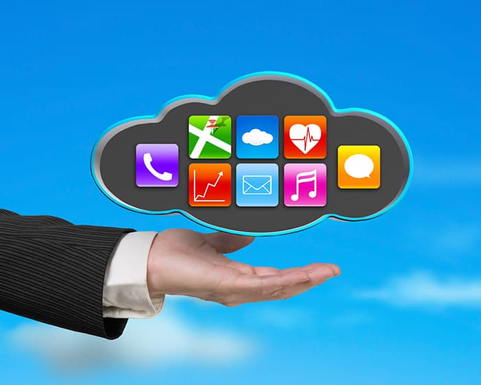 cloud hand icons
