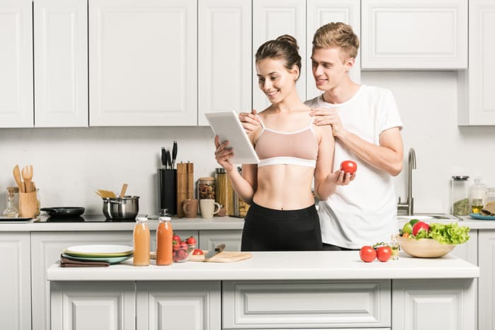 couple tomatoes laptop