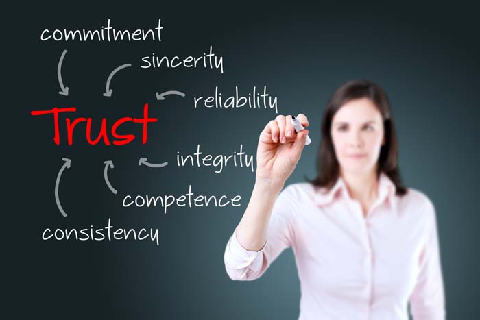 Gain customer trust