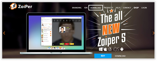Zoiper for Mac IOS 1
