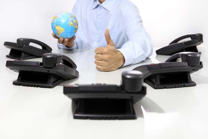 Calling international with VoIP