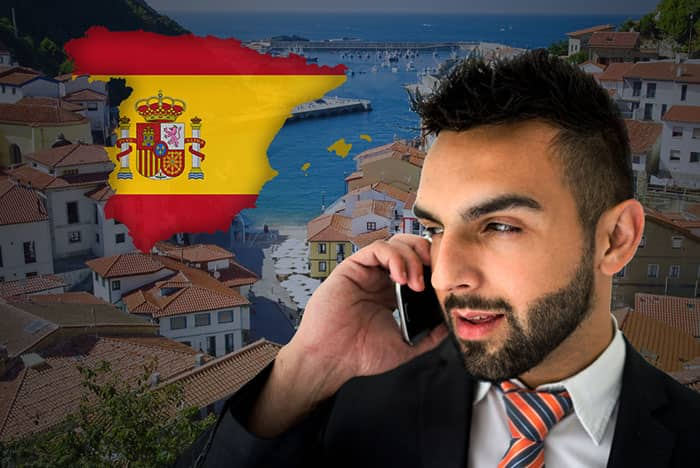 spain toll free numbers