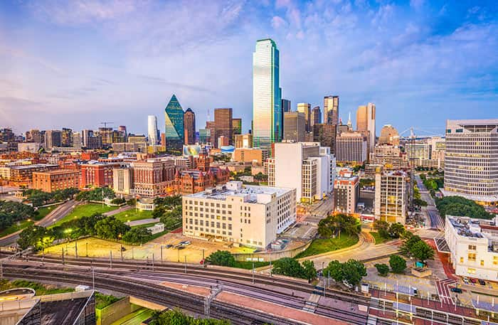 Dallas skyline