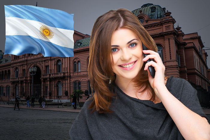 Buy a virtual phone number in Argentina.