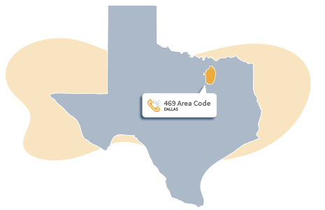 469 area code Dallas