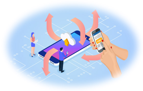 inbound and outbound calls