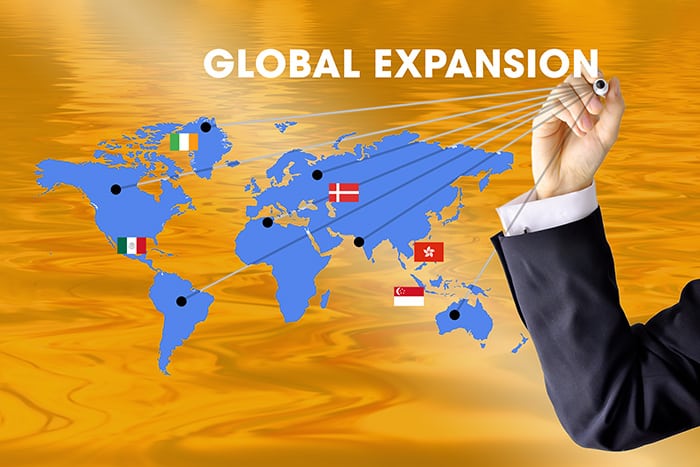 top countries for global expansion