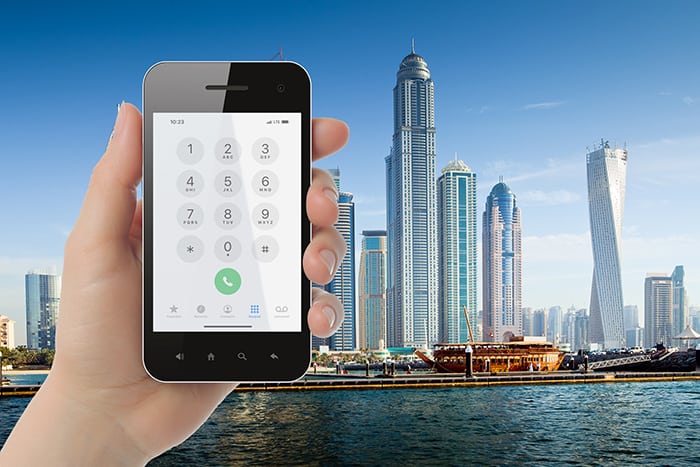 How to get a Dubai phone number in 2022.