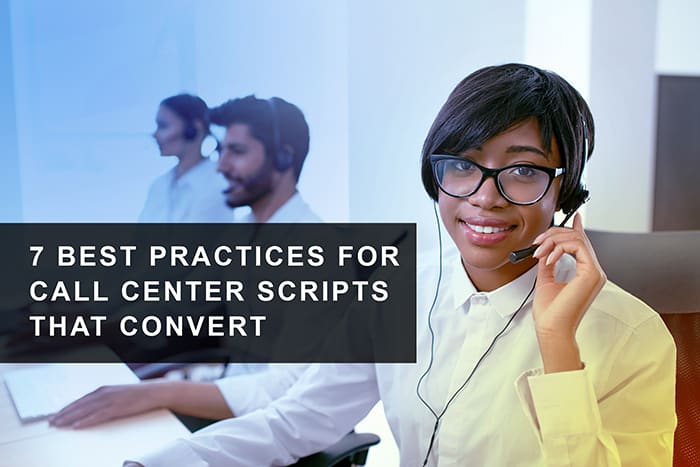 Call center scripts