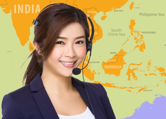 An image of Indonesia toll free forwarding.