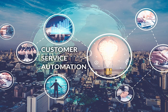 What is customer service automation