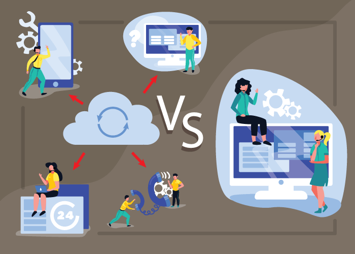 CCaaS vs CPaas