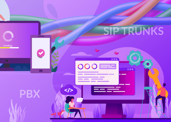 Using SIP trunks with an open source PBX