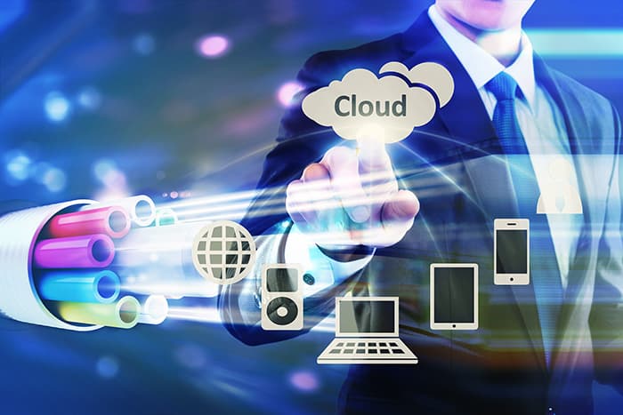 This image shows cloud sip trunking.