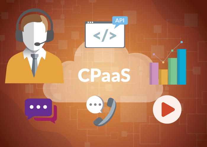 An image showing what CPaaS (communications platform as a service) is.