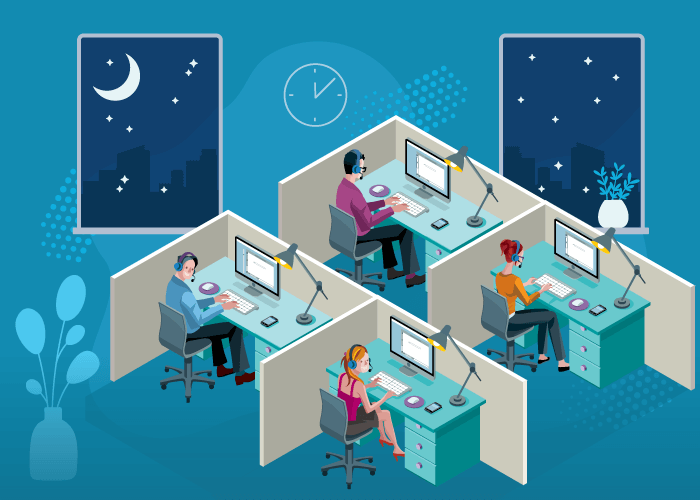 How to create an after-hours phone service.