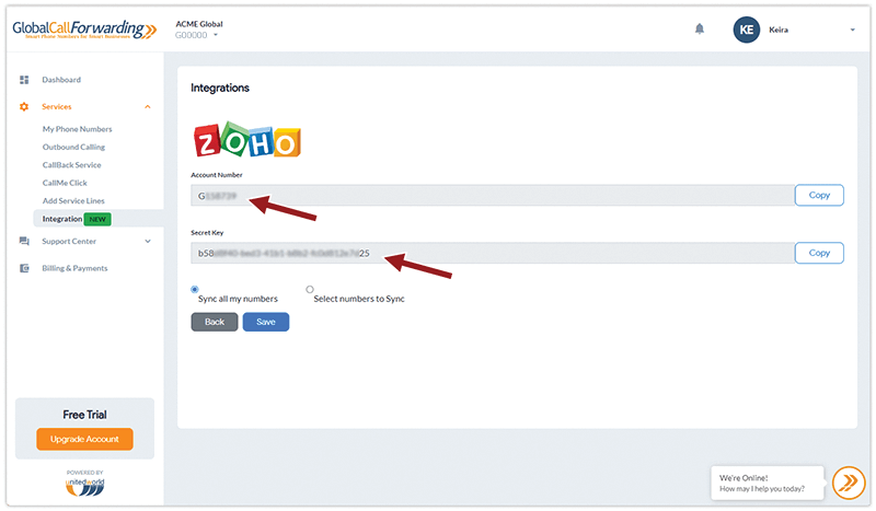 Zoho Data Link Instructions - step 4