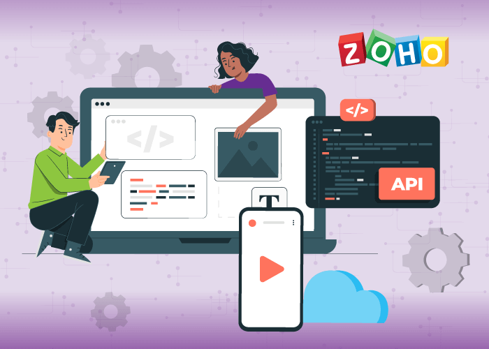An image of the best Zoho integrations in 2023.