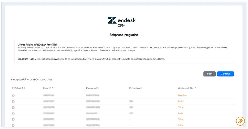 Configuring Zendesk Support Softphone Integration - Screenshot.