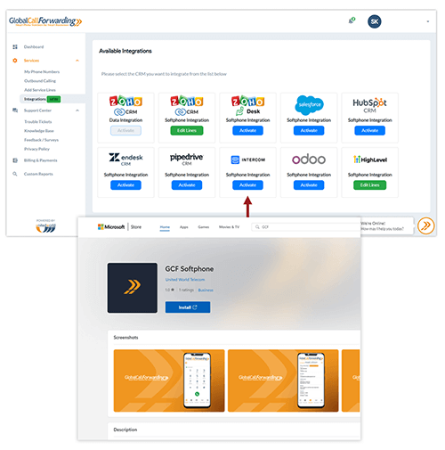 intercom screens