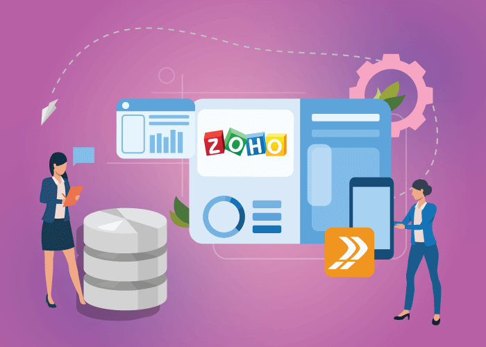 An image showing Zoho Telephony Integration use cases with Global Call Forwarding.