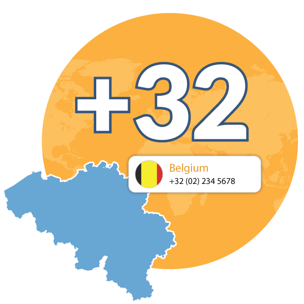 Belgium Phone Numbers +32 Get a Belgium Virtual Number