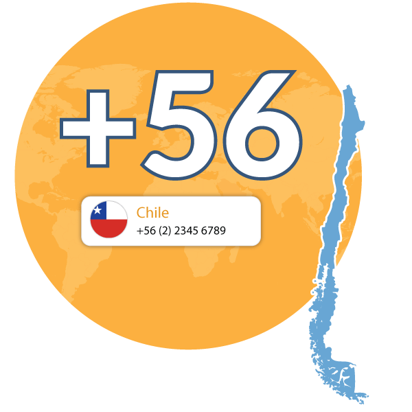 Chile virtual phone numbers
