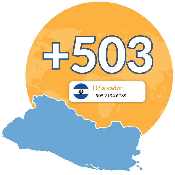 El Salvador virtual phone numbers