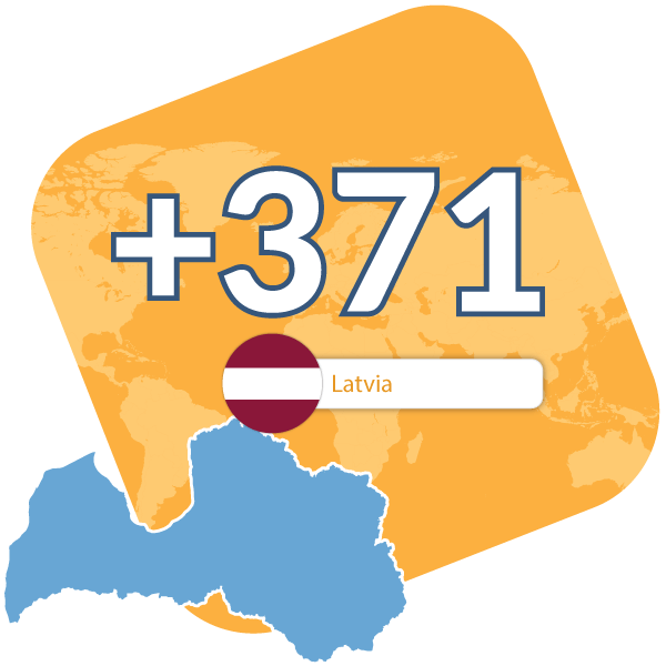 Latvia toll free numbers