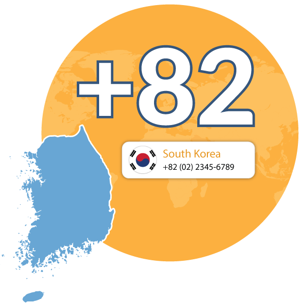 Get South Korea Virtual Phone Numbers Global Call Forwarding