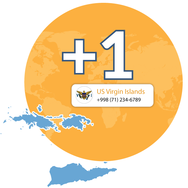 US Virgin Islands virtual phone numbers