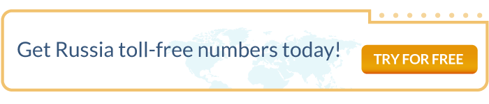 russia toll-free numbers