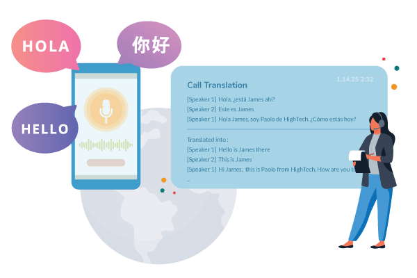 call translation