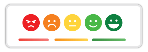 Call sentiment faces within our dashboard