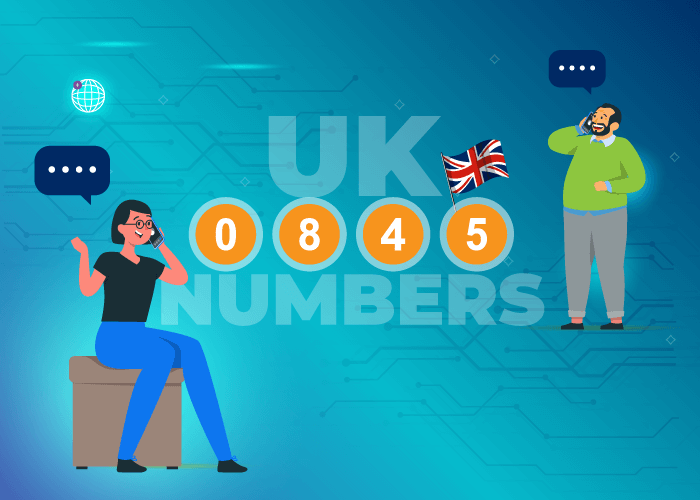 Get an 0845 phone number for the UK.